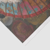 Bohemian Standard Poodle Decoupage Tissuepapier (Detail)