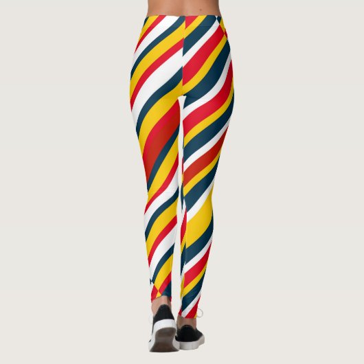 Bohemian Striped Leggings (Achterkant)
