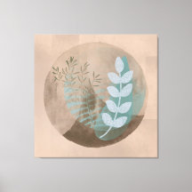 Bohemian Style Abstracte Floral Art