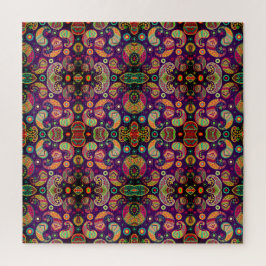 Bohemian Style Paisley Party Time Legpuzzel