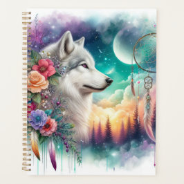 Bohemian Style Wolf Planner