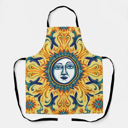 Bohemian Sun Apron Schort (Voorkant)