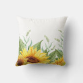 Bohemian Sunflower Summer Drocatcher Nursery Kussen (Achterkant)