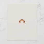 Bohemian Toys Giraffe Sun Advice for ouders to be Flyer (Achterkant)