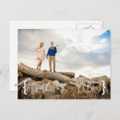 Bohemian Tribal Dank u Foto Briefkaart (Voorkant / Achterkant)