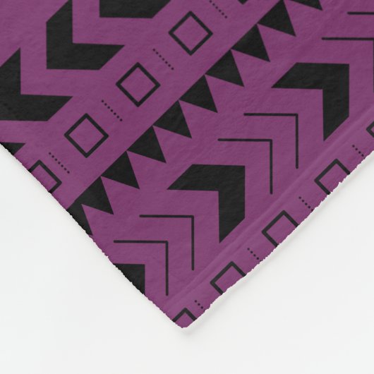 Bohemian Tribal Geo Elephant Fleece Deken (Hoek)