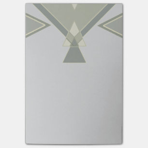 Bohemian Tribal Geometric   Grijs aangepast Post-it® Notes