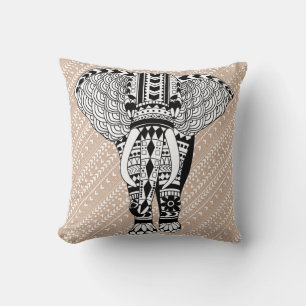 Bohemian Tribal Olifant Kussen