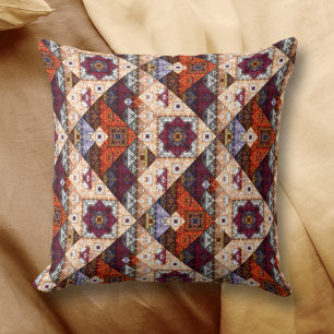 Bohemian Tribal Pattern Pillow Kussen