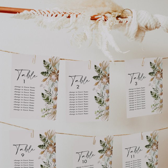 Bohemian tropical elegant bruiloft seplan a-z (Creator heeft geüpload)