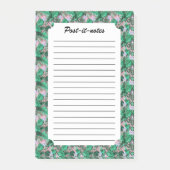 Bohemian Tropical Summer Floral Palm Leaves Post-it® Notes (Voorkant)