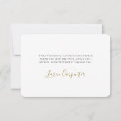 Bohemian Tropics bedankt je kaart (Achterkant)