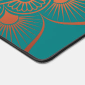 Bohemian Turquoise Peach Mandala Bureaumat (Hoek)