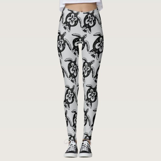 Bohemian Turtle Leggings (Voorkant)
