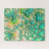 Bohemian Vibrant Trippy Fractal Abstracte Spiraal Legpuzzel (Horizontaal)