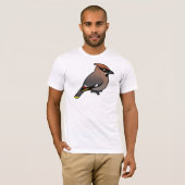 Bohemian Waxwing T-shirt (Voorkant volledig)