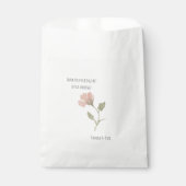 Bohemian Wedding Favor Bag Bedankzakje (Voorkant)