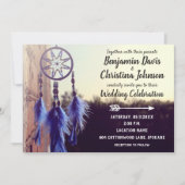 Bohemian Wedding Invitations Kaart (Voorkant)