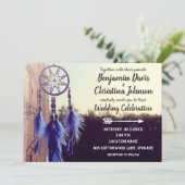 Bohemian Wedding Invitations Kaart (Staand voorkant)