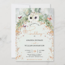 Bohemian weelderige groen boog gouden tuin bruilof