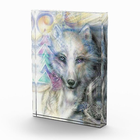 Bohemian White Wolf Fotoblokken (Rechts)