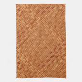 Bohemian Wicker Look Basketweave rattan Theedoek (Verticaal)