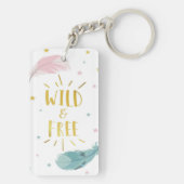 Bohemian Wild en Free Sleutelhanger (achterkant)