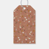 Bohemian Wildflower Arch Vrijgezellenfeest Cadeaulabel (Achterkant)