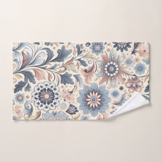 Bohemian Wildflower Bad Handdoek (Handdoek)