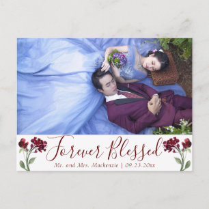 Bohemian Wildflower Foto van Red Forever zonder Briefkaart