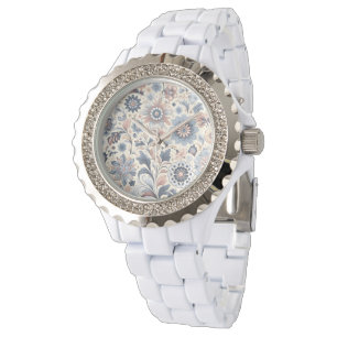 Bohemian Wildflower Horloge