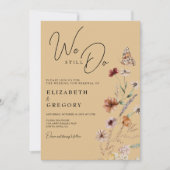 Bohemian Wildflower We doen nog steeds vernieuwing Kaart (Voorkant)