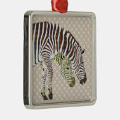 Bohemian Zebras Ornament (Rechts)