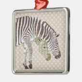 Bohemian Zebras Ornament (Links)