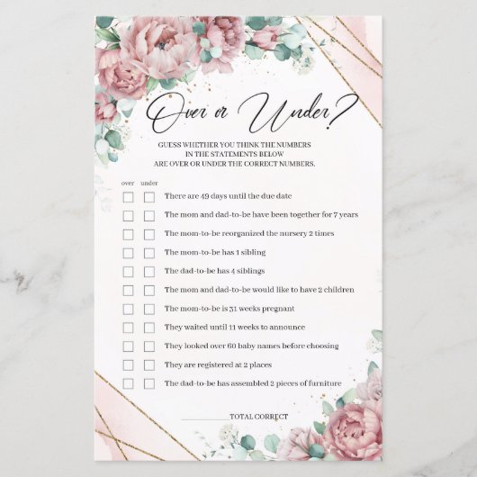 Bohemibloemen, zijnde goud in of onder baby (Voorkant)