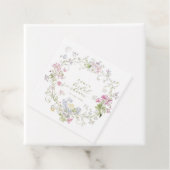 bohemien boho chic Wilde Bloemen Bruidsmeisjesfees Bedankjes Labels (In situ)