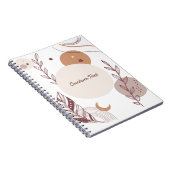 Bohemien Leraar Waardering Moderne douane Notitieboek (Rechterzijde)