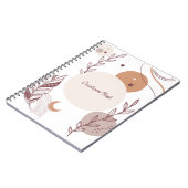 Bohemien Leraar Waardering Moderne douane Notitieboek (Linkerzijde)