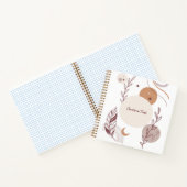 Bohemien Leraar Waardering Moderne douane Notitieboek (Binnen)