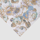 Bohemiene blush lavender bruine blauwgroen rozen f tissuepapier (Detail)