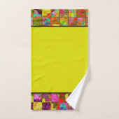 Bohemiens gevriesdroogde badhanddoekset bad handdoek (Handdoek)