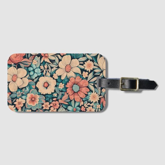 Bohemienventilator Bagagelabel (Voorkant (horizontaal))