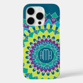 Bohemienventilator met Monogrammen Case-Mate iPhone Case (Achterkant)