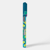 Bohemienventilator met Monogrammen Case-Mate iPhone Case (Achterkant / Rechts)