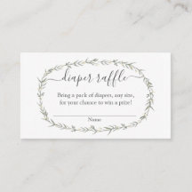 Bohemisch baby shower Raffle Invoegen