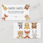 Bohemisch baby shower Raffle Invoegen Informatiekaartje (Voorkant / Achterkant)