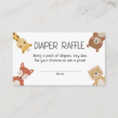 Bohemisch baby shower Raffle Invoegen Informatiekaartje (Voorkant)