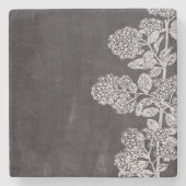 Bohemisch Chalkboard botanisch Stenen Onderzetter (Voorkant)