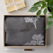 Bohemisch Chalkboard botanisch Tissuepapier (Geschenk)