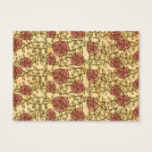 Bohemisch hart, Rozen, vogels en banenhuwelijk Visitekaartje (Achterkant)